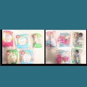 Vintage Lot of 5 pkgs 1999 BARBIE McDonald's Happy Meal Toys